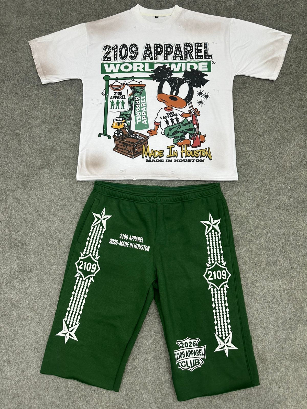 Green vintage sets